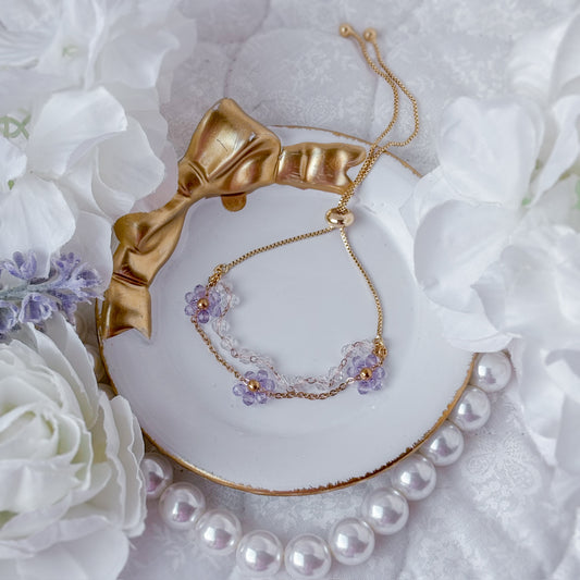 Lavender Field bracelet