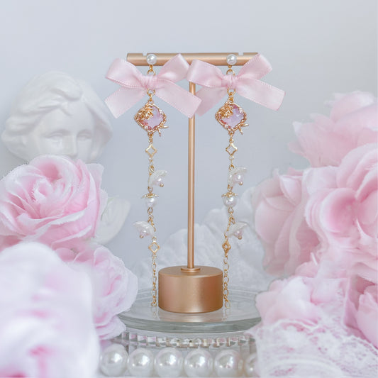 Strawberry Peach earrings