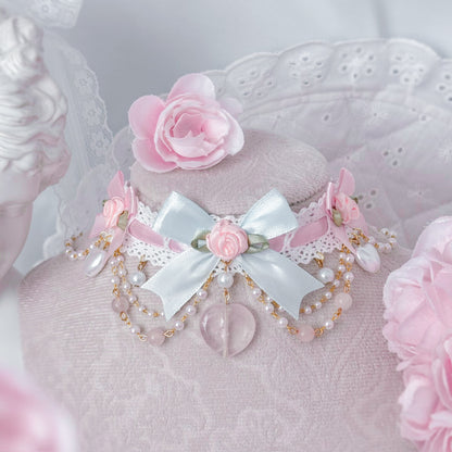 Sky Rose Choker