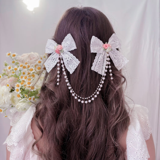 Spring Dolly bow set