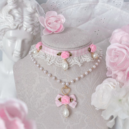 Pink Picnic Choker set