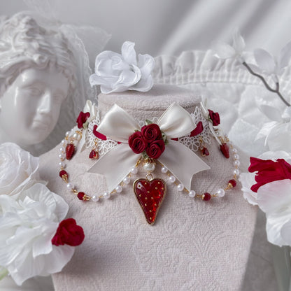 Strawberry Creampuff choker