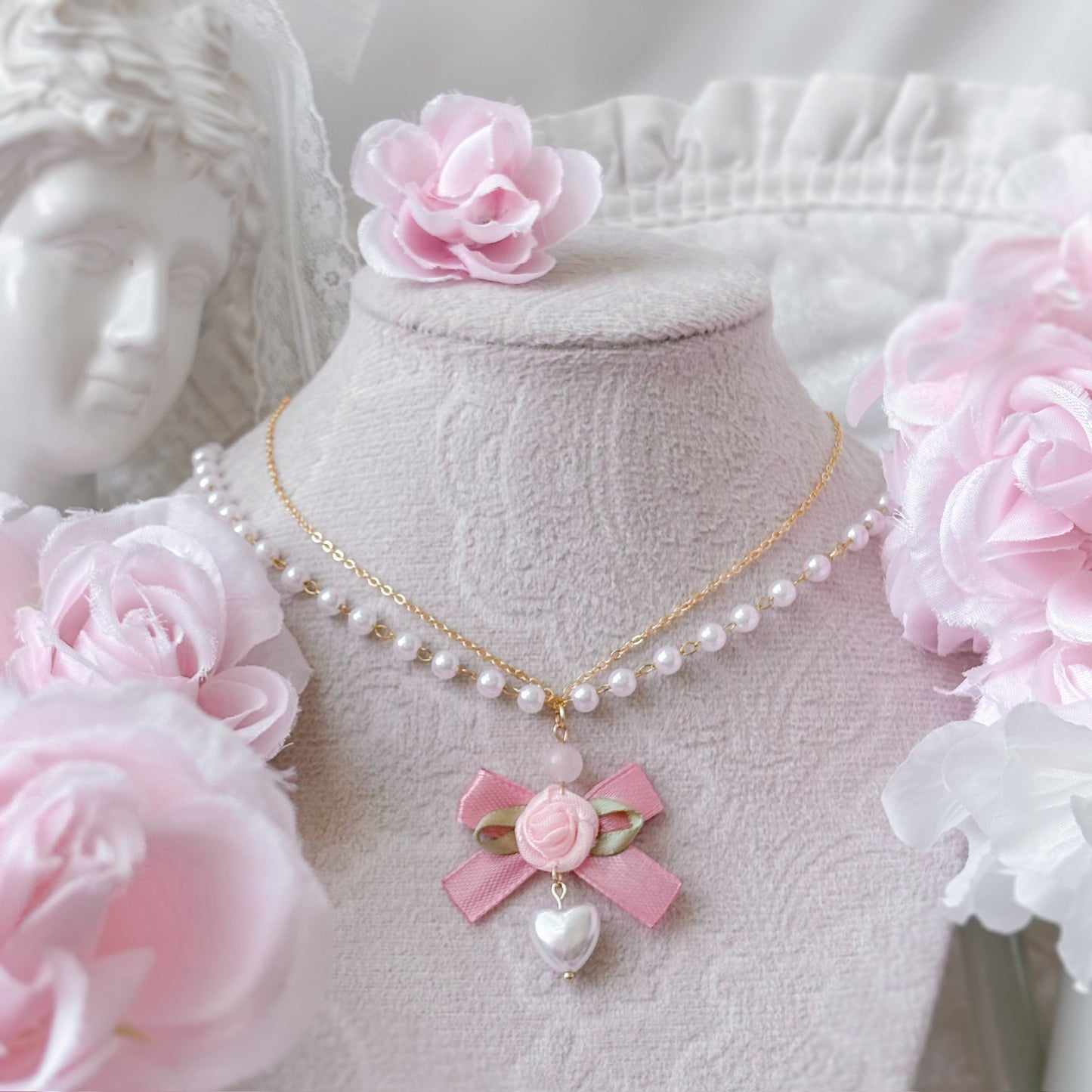 Rose Fairy necklace