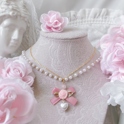 Rose Fairy necklace