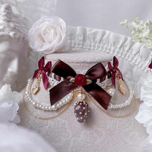 Chocolate Strawberry Choker