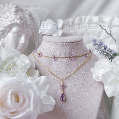 Lavender Field necklace