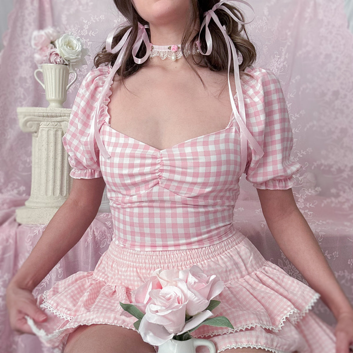 Pink Picnic choker