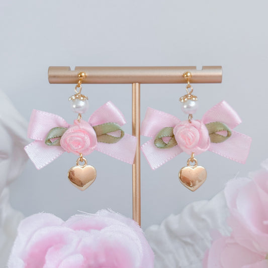 Pink Princess earrings
