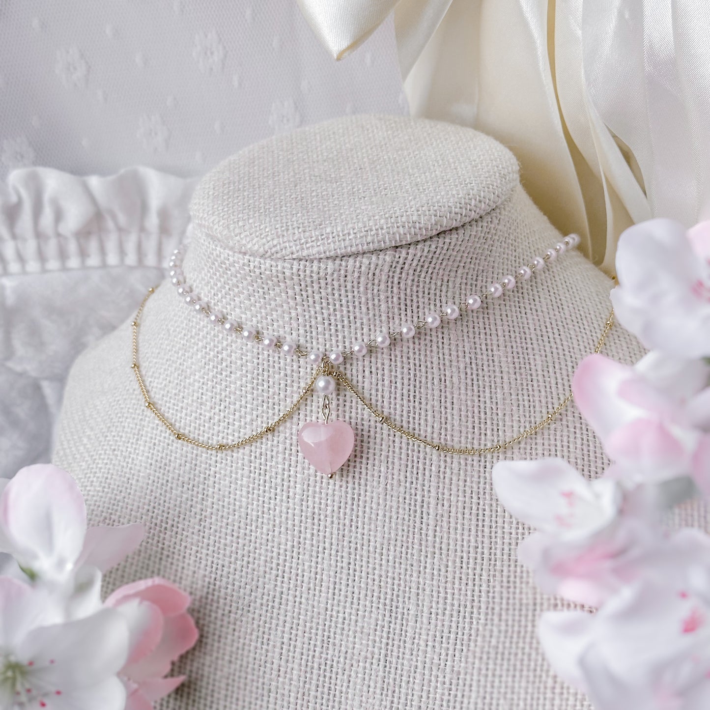 Pink Lovelie necklace