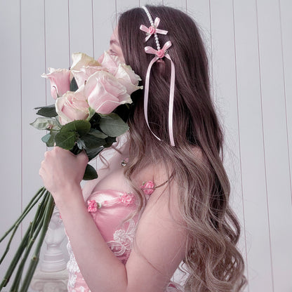 Perle Pink headband