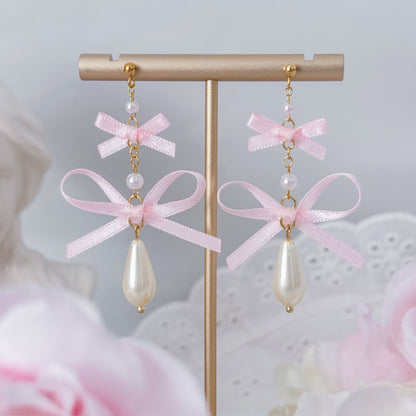 Pink Petale Necklace set
