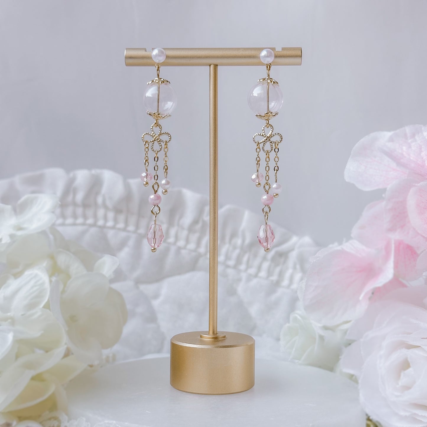 Pink Jellie earrings