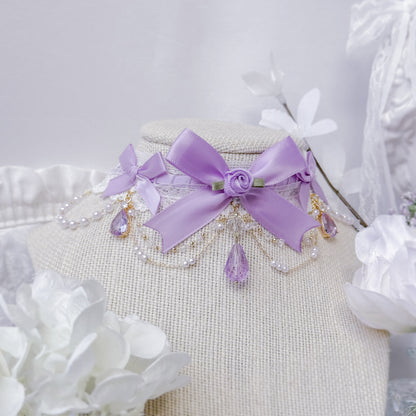 Lavender Lily Choker