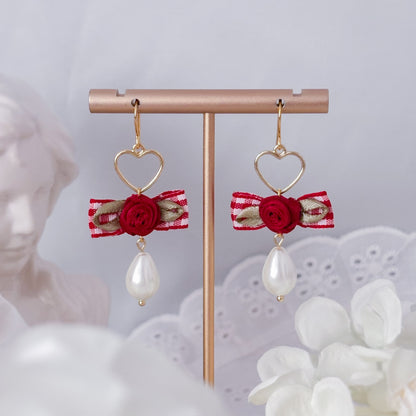Rose Picnic Earrings