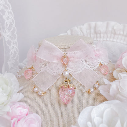 Pink Strawberry Princess choker