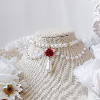 Red Rose necklace