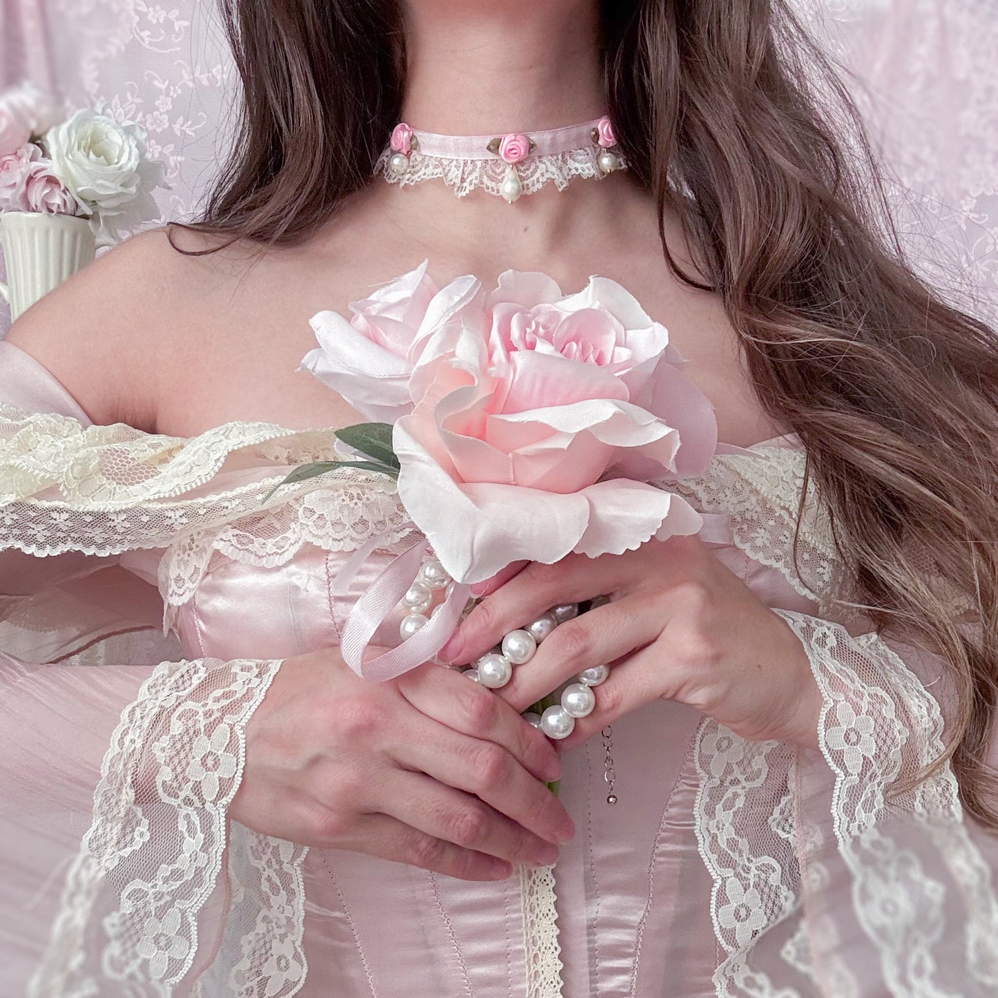 Pink Picnic choker