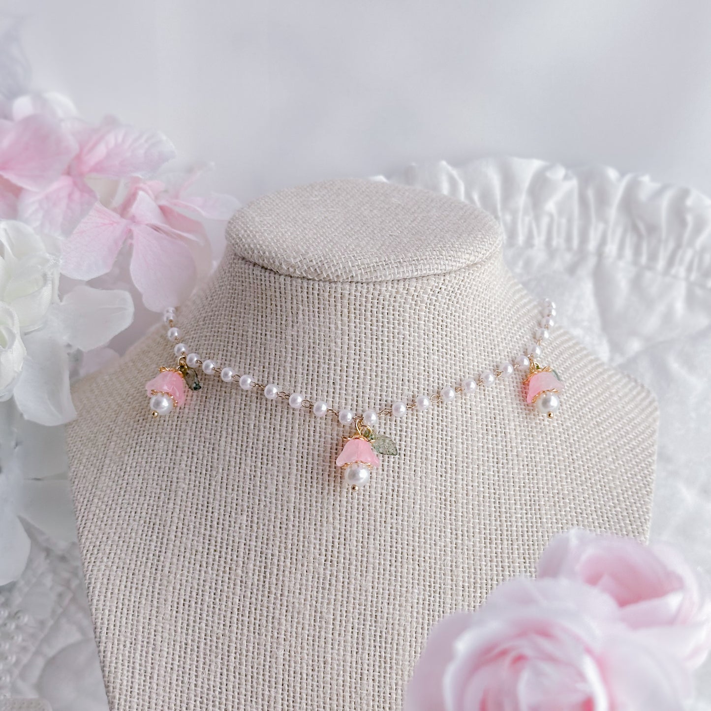 Pink Meadow Necklace