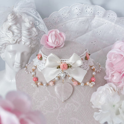 Pastel Peaches Choker