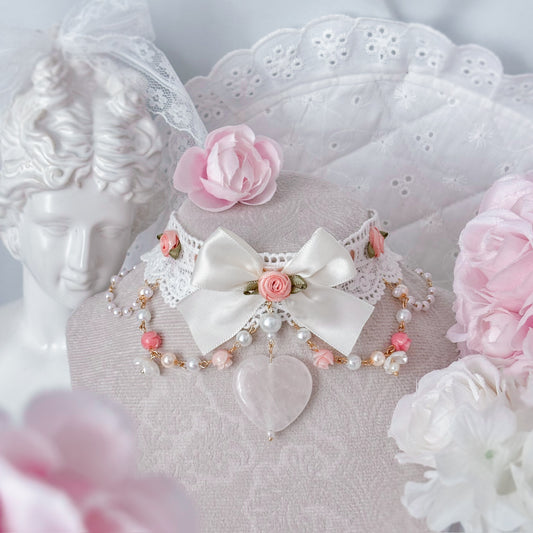 Pastel Peaches Choker