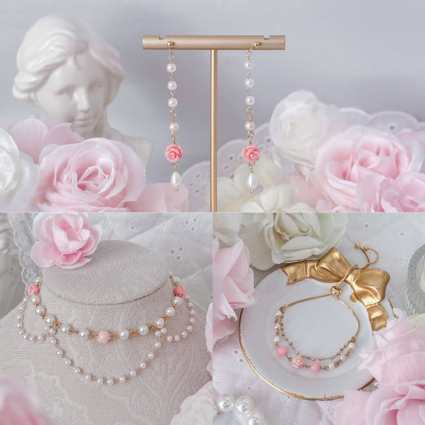 Peachie Creme full set