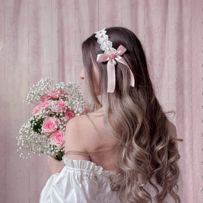 Pink Bow headband