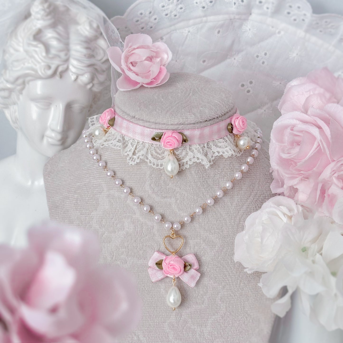 Pink Picnic Choker set
