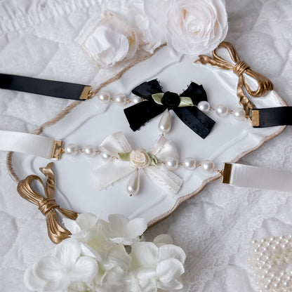 Rosette Choker set