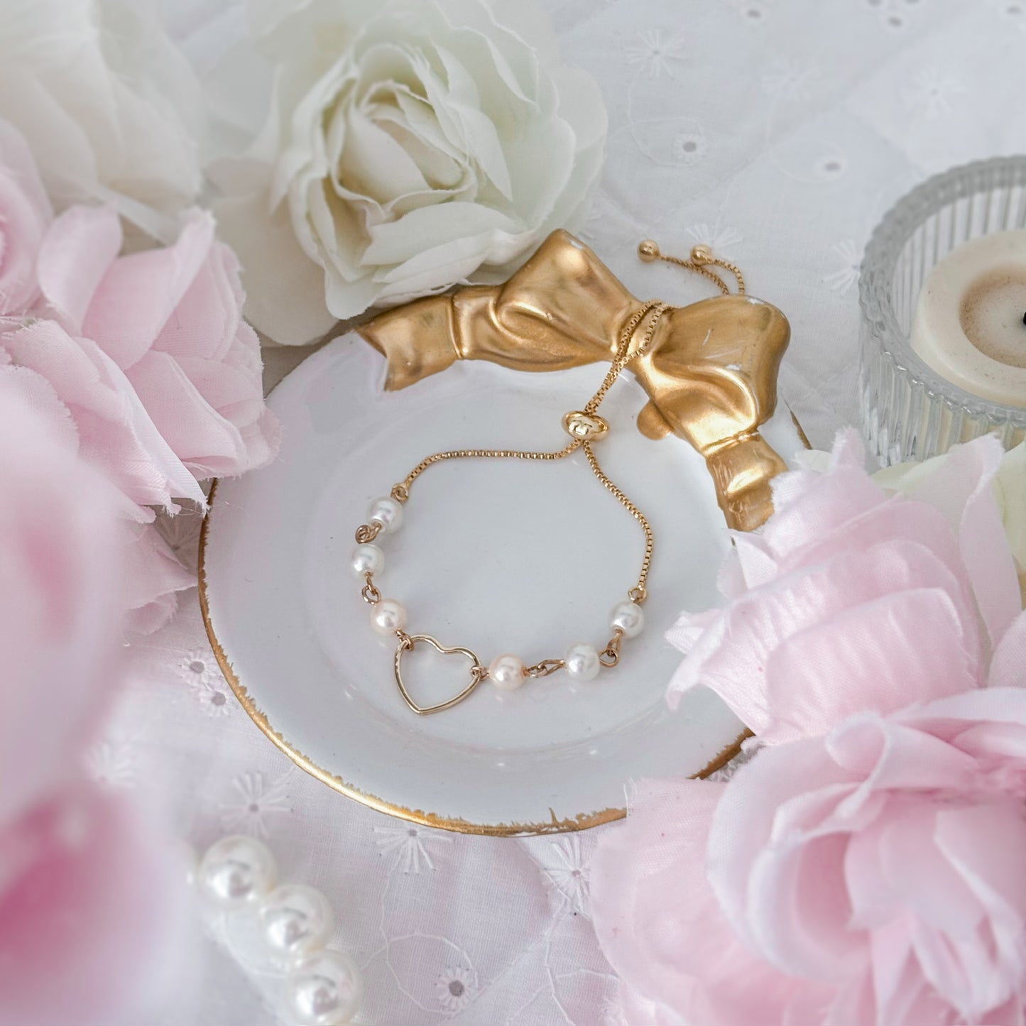 Blush Hearts bracelet