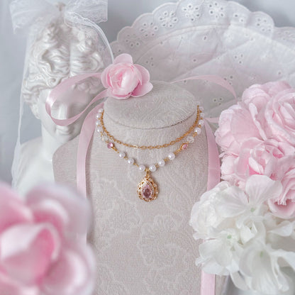 Pink Royal Choker
