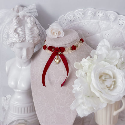 Antique Rose choker