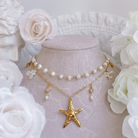 Starflower necklace