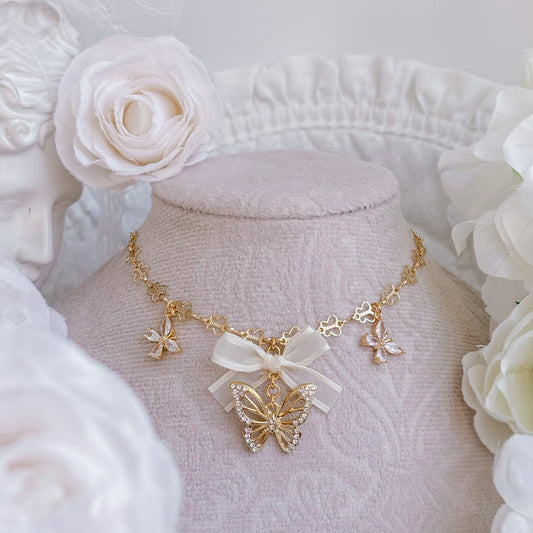 Butterfly Bow necklace