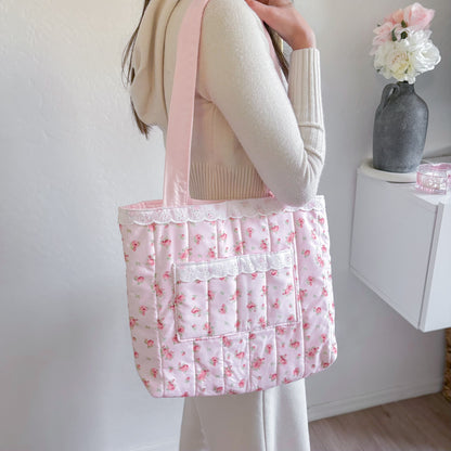 Rose Tea Tote