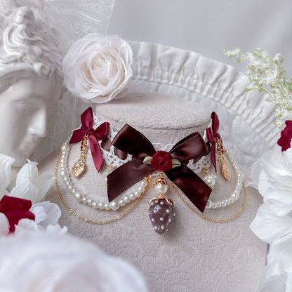 Chocolate Strawberry Choker