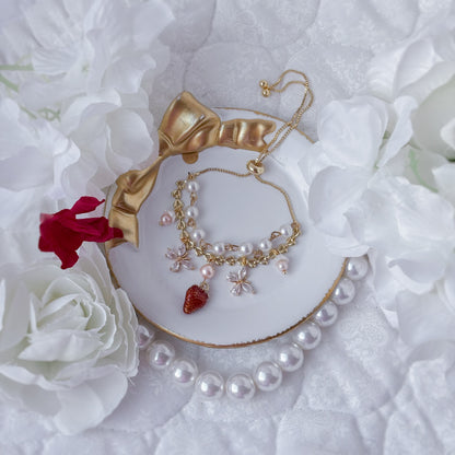 Strawberry Tart bracelet