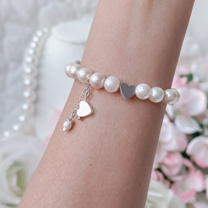 Silver Heart bracelet