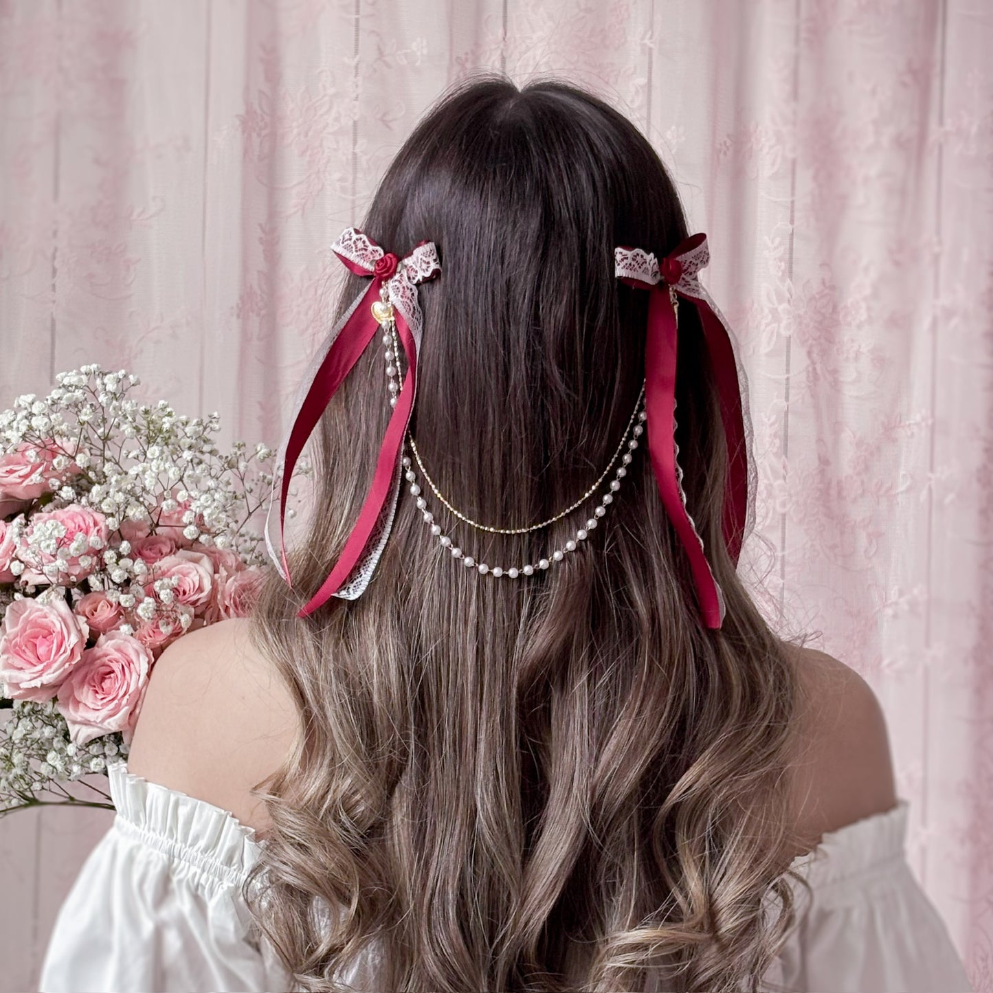 Lace Cherry bowset