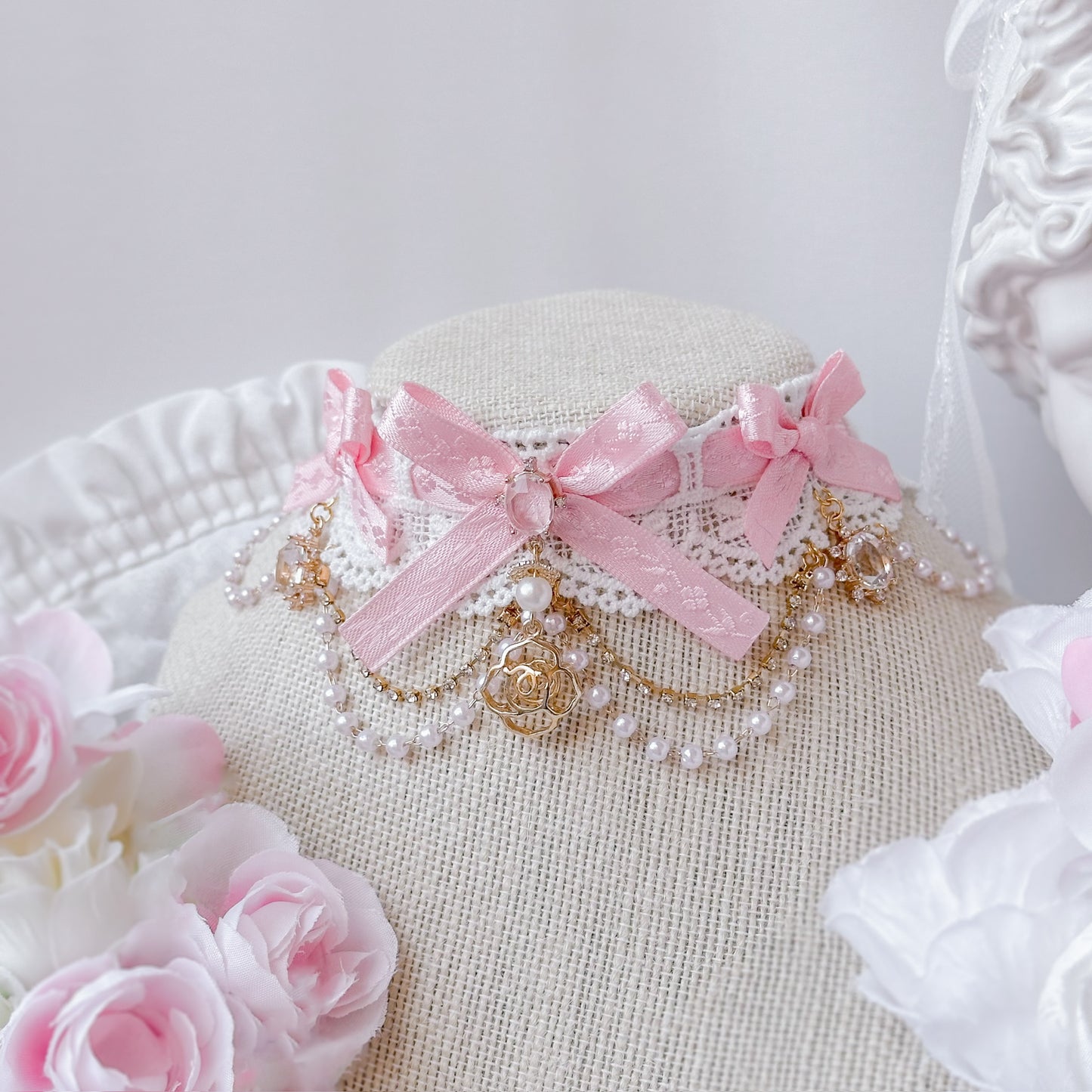 Blossom Rose choker