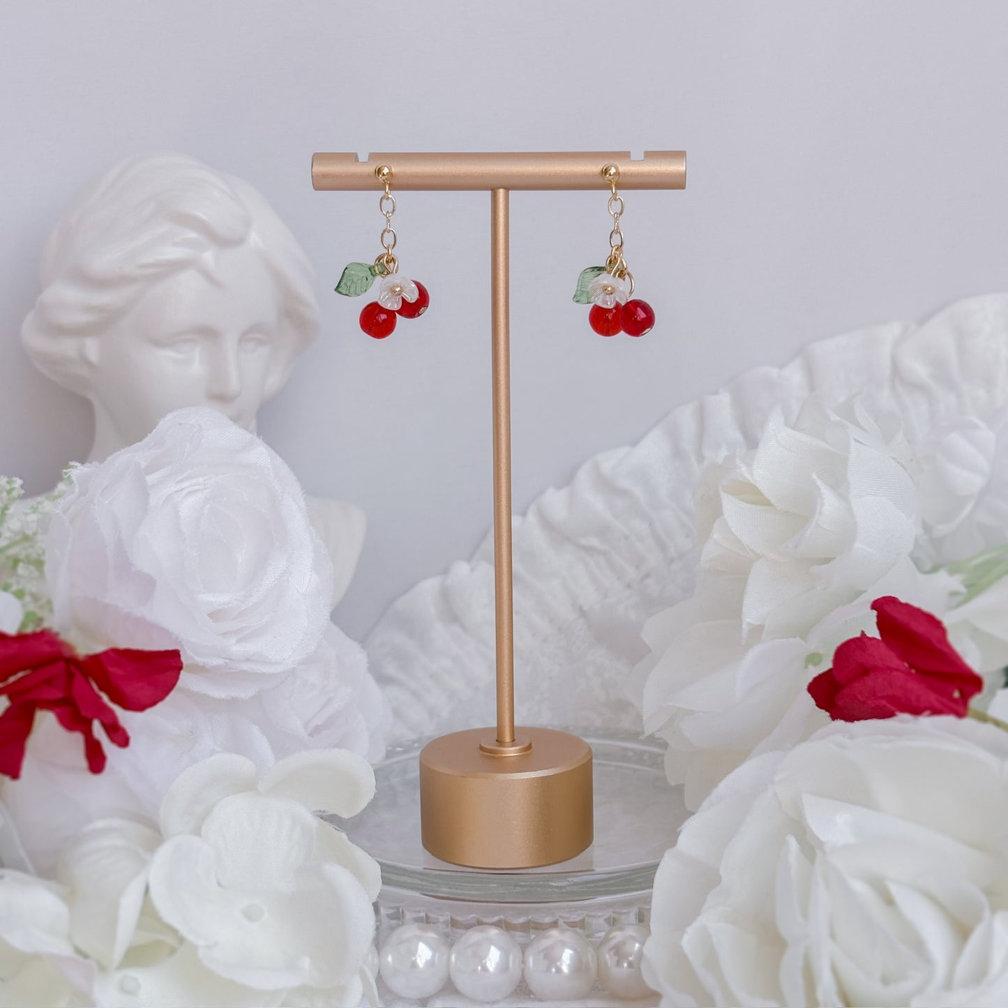 Cherry Kisses earrings