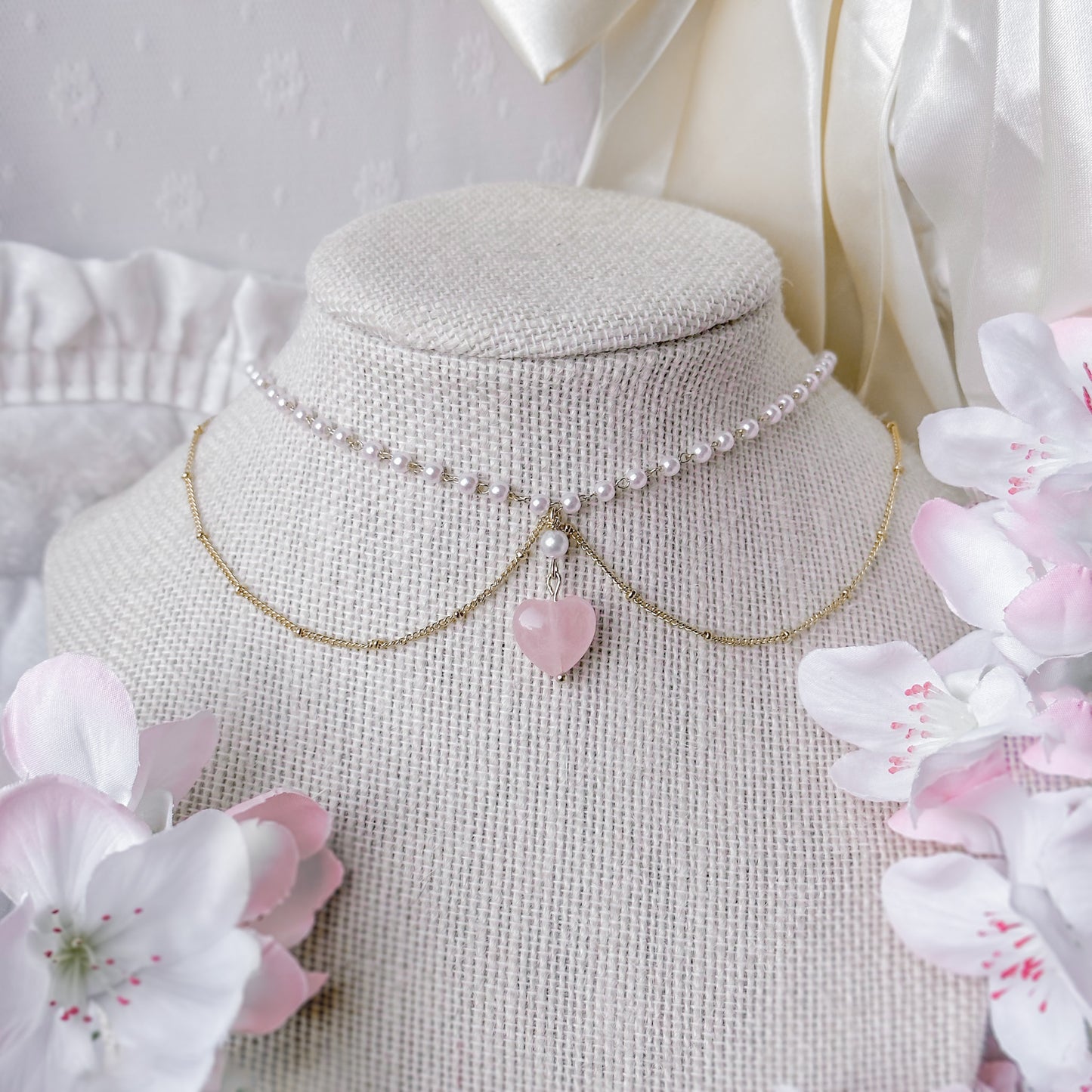 Pink Lovelie necklace