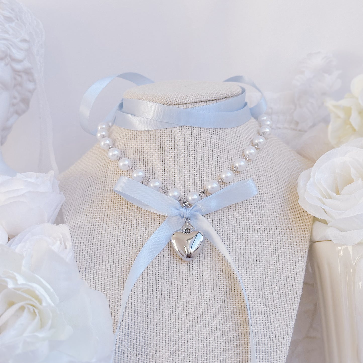 Blue Ballerina choker