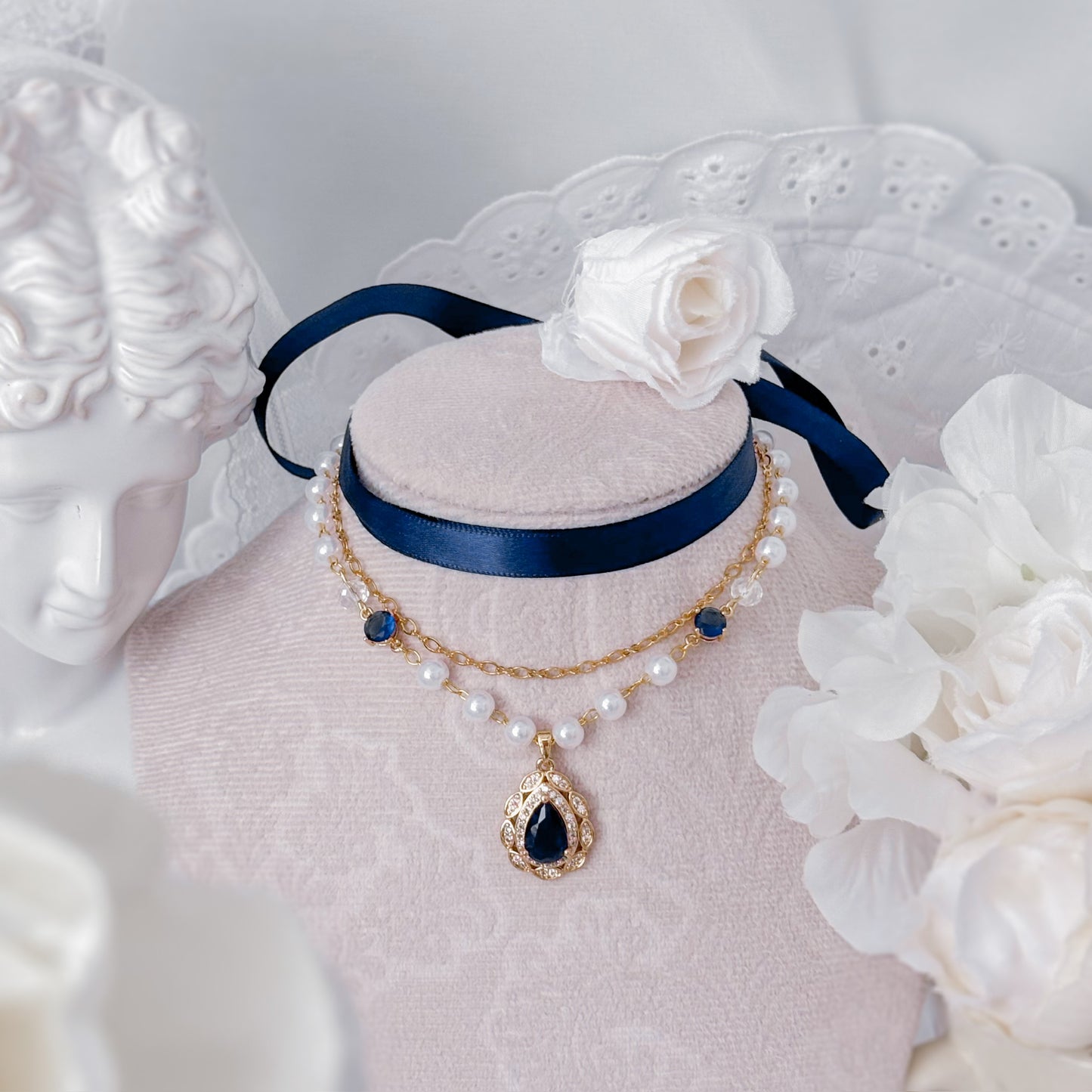 Navy Royal Necklace