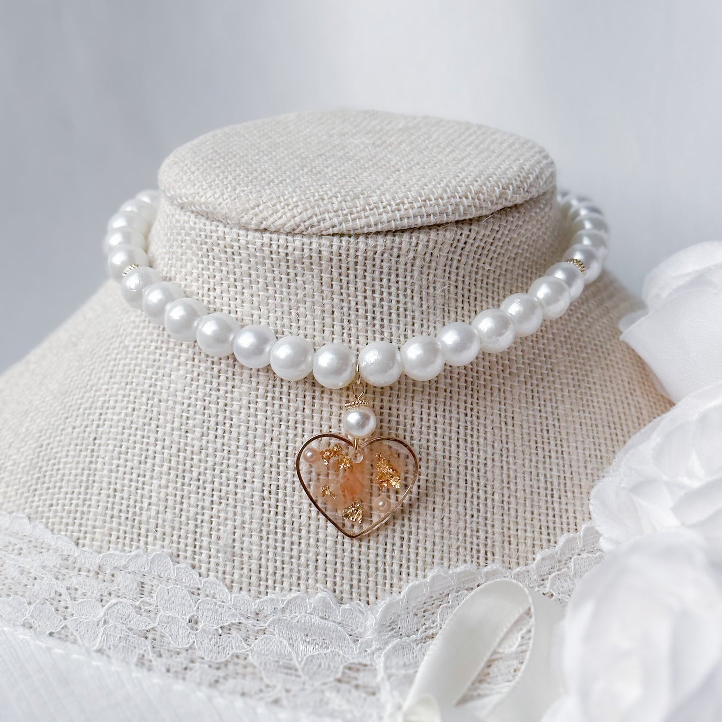 Peach Kiss necklace