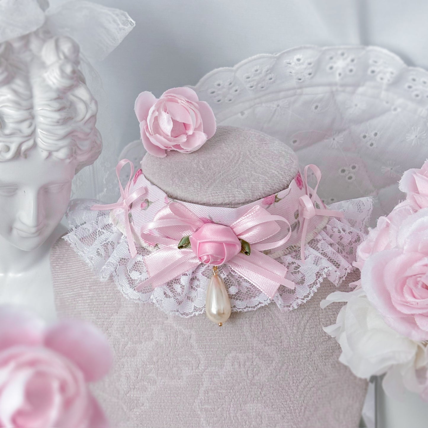 Pink Petale Choker