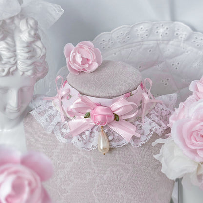 Pink Petale Choker