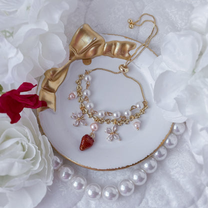Strawberry Tart bracelet