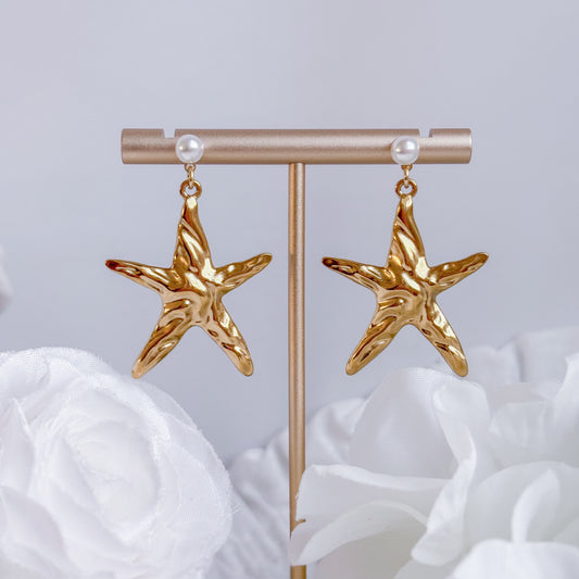 Starfish earrings