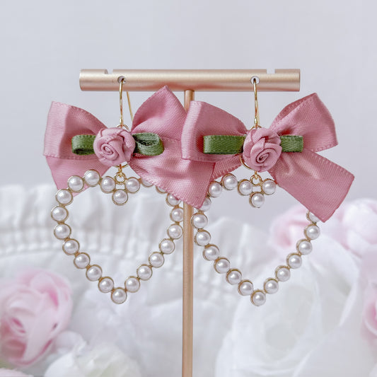 Dusty Rose earrings