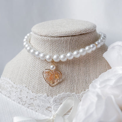 Peach Kiss necklace